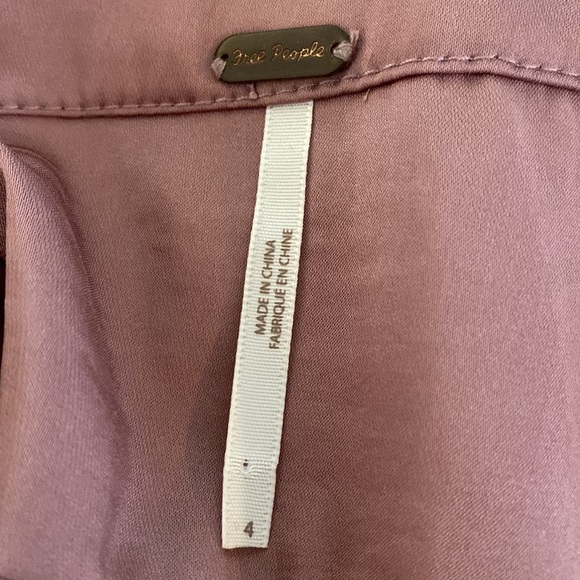 Free People beautiful mauve color midi skirt w/ from Bloomingdale’s. - Picture 9 of 11